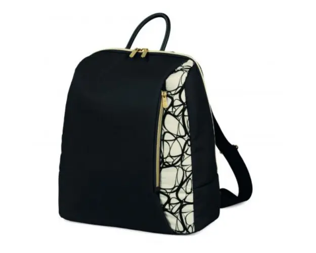 Rucsac Peg Perego Graphic Gold, Negru Bej