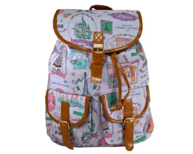 Rucsac urban Paris Pastel Lilas - LaRue