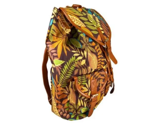 Rucsac urban Tropical, fond maro - LaRue