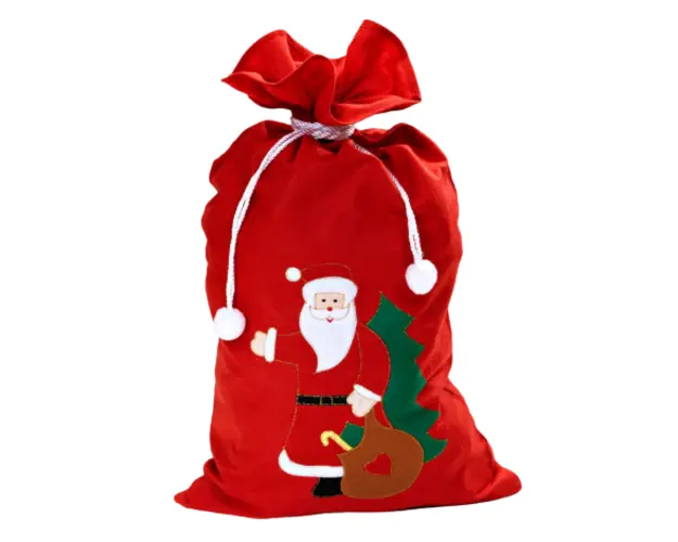 Sac mos craciun 60x100 cm