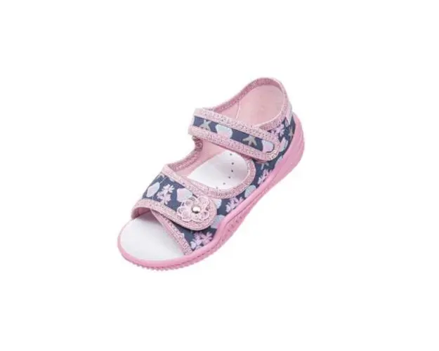 Sandalute cu interior de bumbac si brant de piele Vi-GGa-Mi Arielka Imprimeu marimea 28