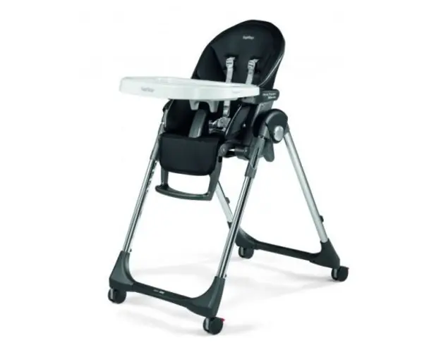 Scaun de masa Prima Pappa Zero 3, Follow Me, Hi Tech Licorice, Peg Perego