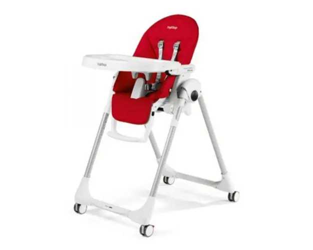 Scaun de masa Prima Pappa Zero, Peg Perego, Follow me, Fragola