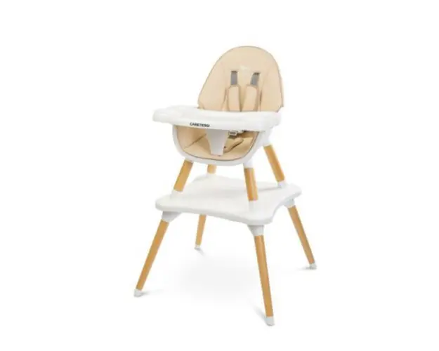 Scaun de masa transformabil Caretero TUVA Beige