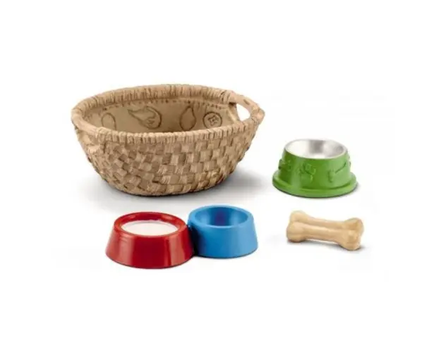 Set accesorii schleich hrana pentru caini si pisici sl42293
