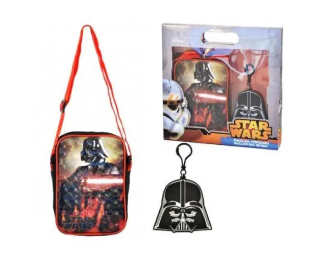Set cadou geanta de umar si breloc Star Wars - Coriex