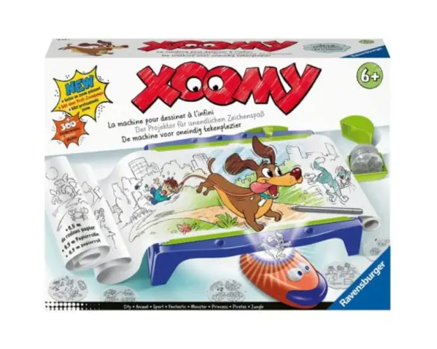 Set Creatie Xoomy Maxi Cu Rola De Hartie
