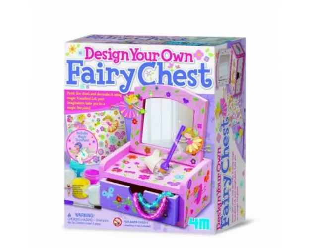 Set creativ - Realizeaza propria cutie de bijuterii