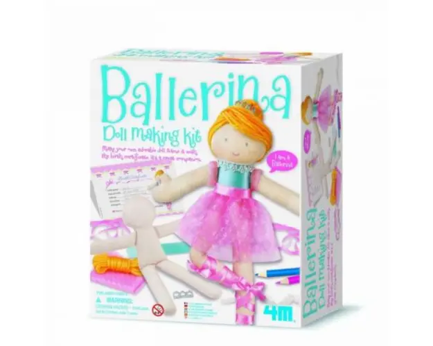 Set creativ Realizeaza propria papusa - Balerina