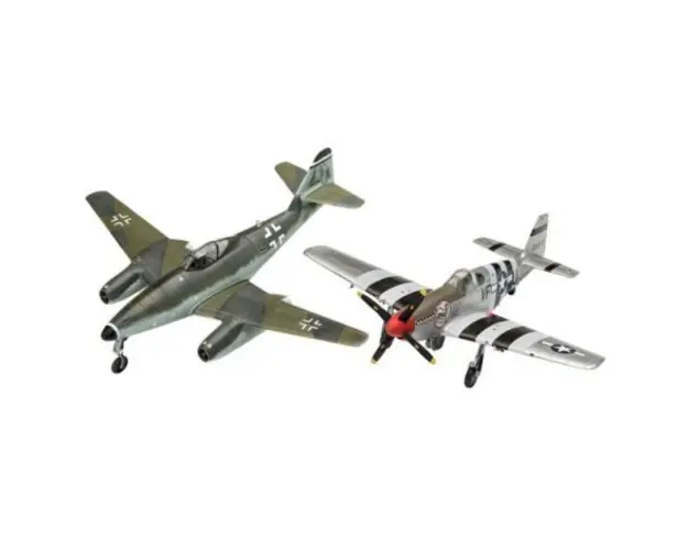 Set de construite me262 si p51b mustang