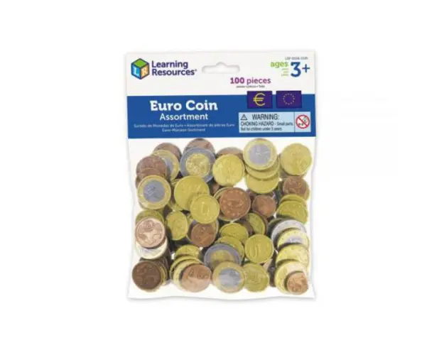 Set de monede de jucarie (euro)