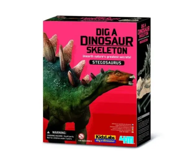 Set educativ Sapa si descopera Dinozauri - Stegosaurus