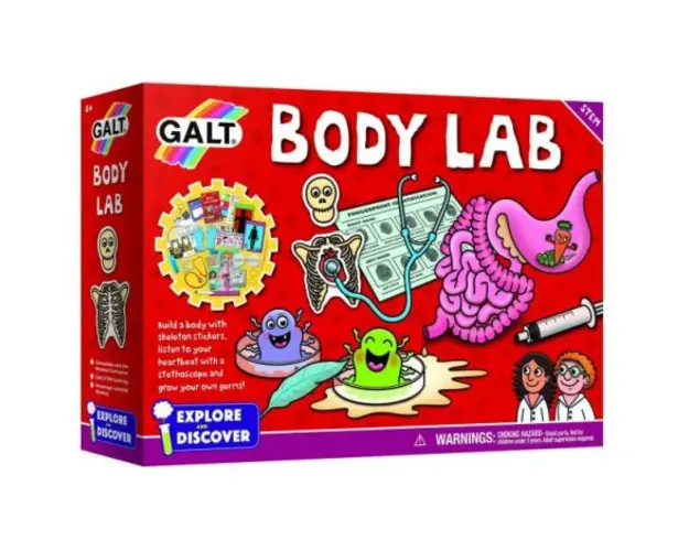 Set STEM experimente - corpul uman Galt 1005005