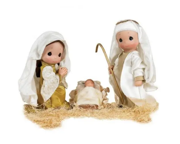 Set papusi decor, Primul Craciun, 23 cm - Precious Moments