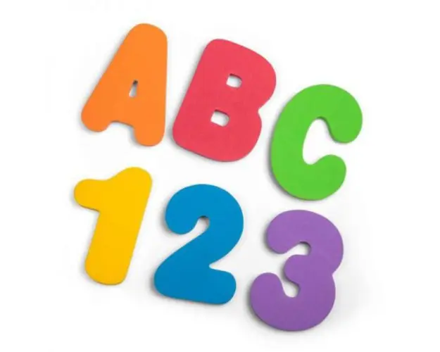 Set stickere din spuma pentru baie