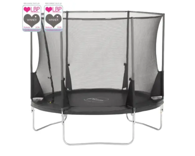 Set trambulina cu plasa de protectie telescopica 305 cm ZONE II EVOLUTION PLUM