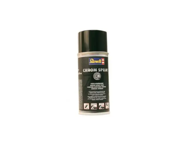 Spray chrome cu efect de metal cromat,150 ml