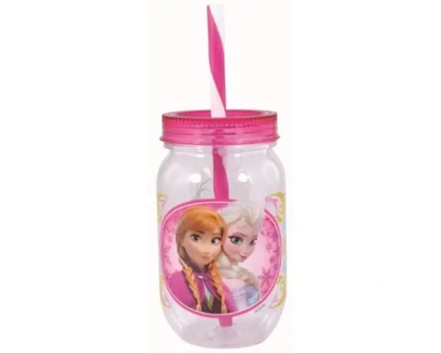 Borcan de apa cu pai Frozen