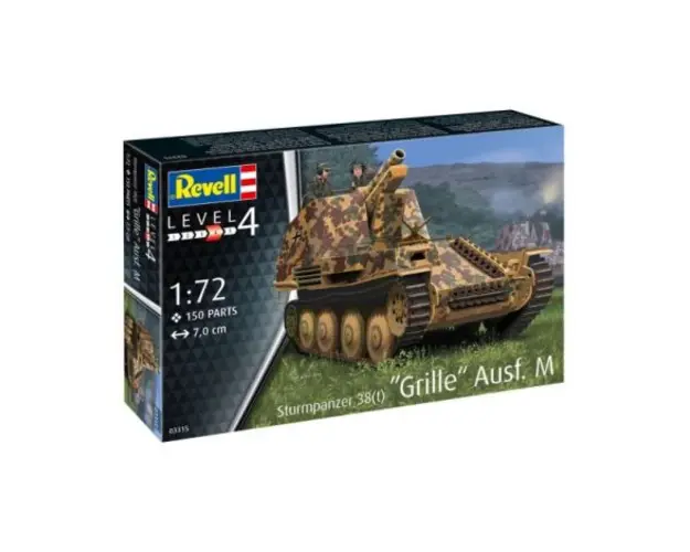 Tanc sturmpanzer 38(t) grille ausf. m