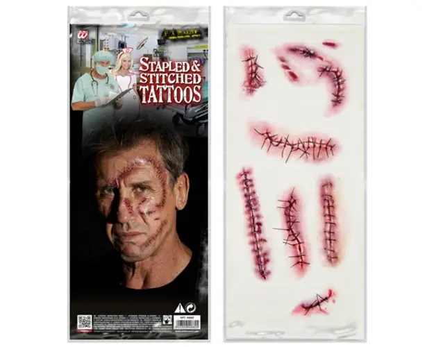 Tatuaj halloween cicatrici