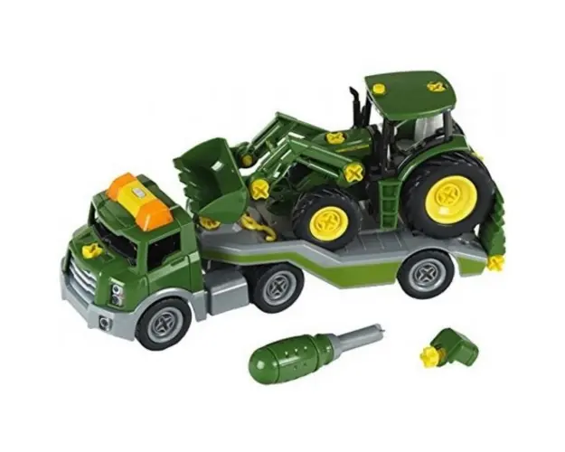 Trailer cu tractor John Deere