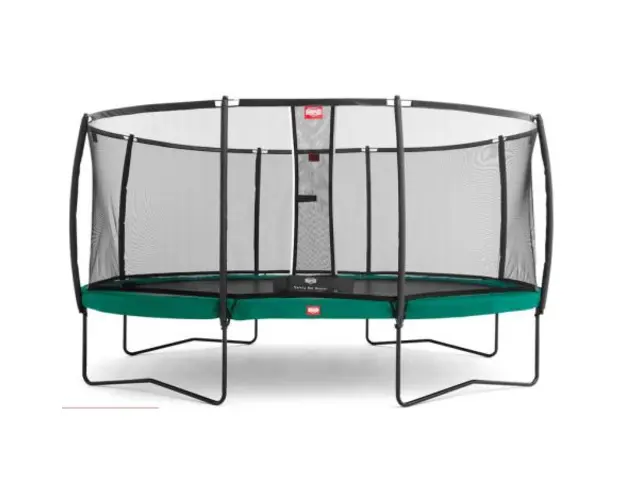 Trambulina copii Berg Grand Favorit Regular 520 Green cu Plasa protectie Comfort