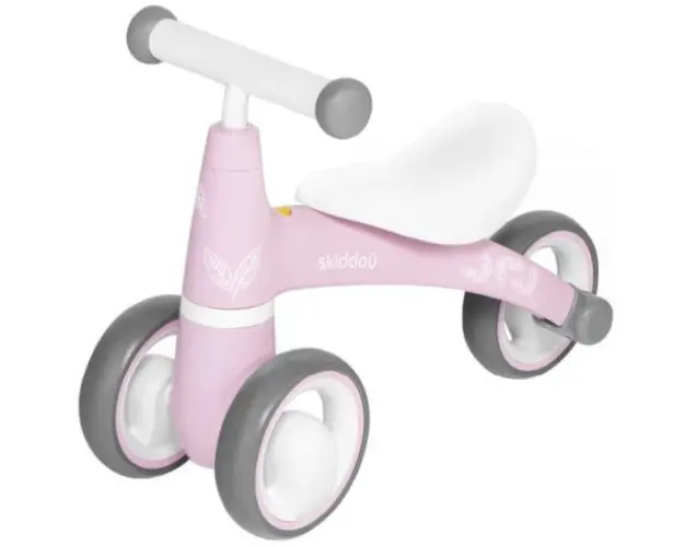 Tricicleta fetite 1-3 ani, Berit Ride-On, Keep Pink, Roz, Skiddou