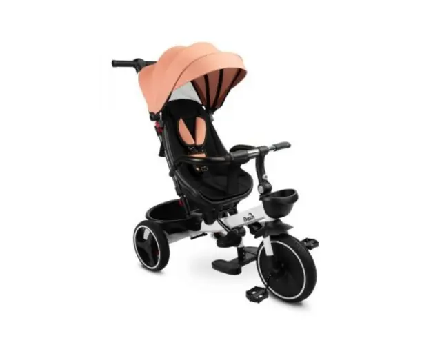 Tricicleta cu maner parental si scaun reversibil Toyz DASH Roz