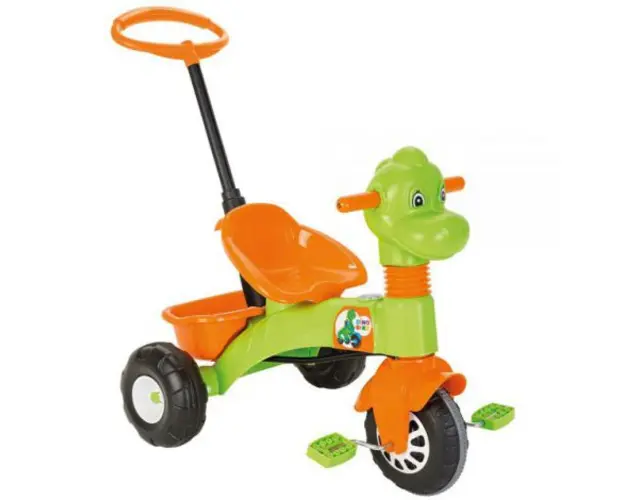 Tricicleta Pilsan Dino green cu maner