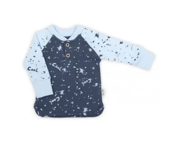 Tricou polo cu maneca lunga bumbac 100% (185140) Nicol Maks Mar. 92
