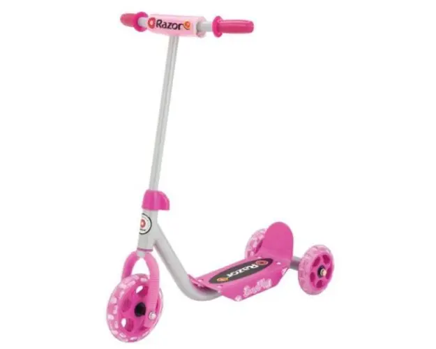 Trotineta pentru copii 3 ani: Razor Jnr. Lil Kick roz [Model de Test]