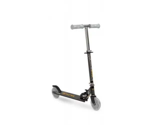 Trotineta scooter cu casca, cotiere si genunchiere Toyz TAURO Negru