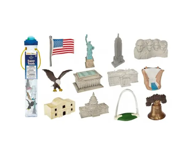 Tub cu 12 figurine - USA