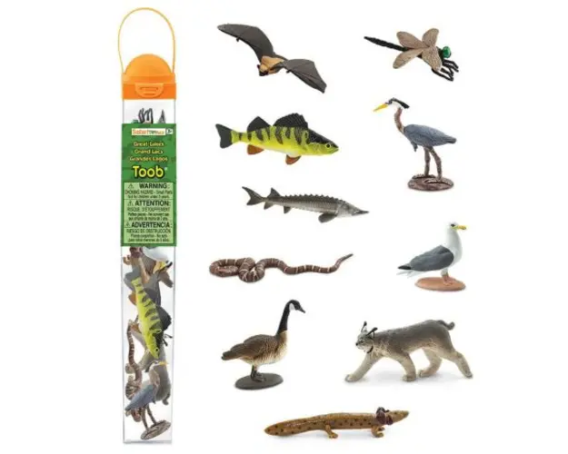 Tub cu figurine din zona Marilor Lacuri