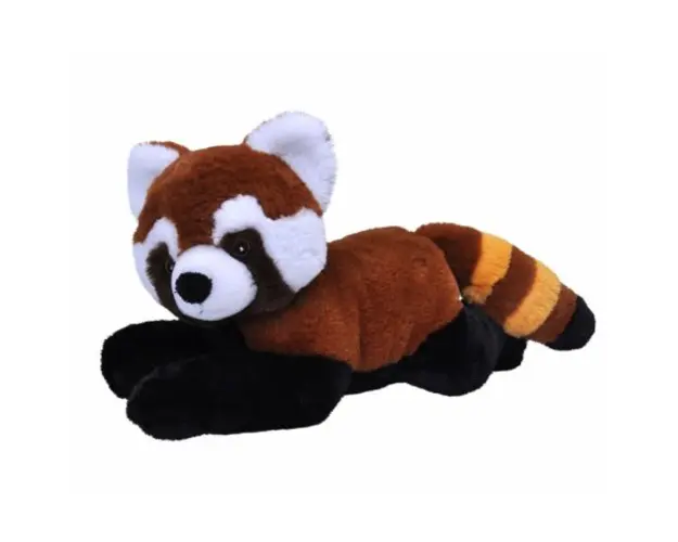 Urs Panda Rosu Ecokins - Jucarie Plus Wild Republic 30 cm