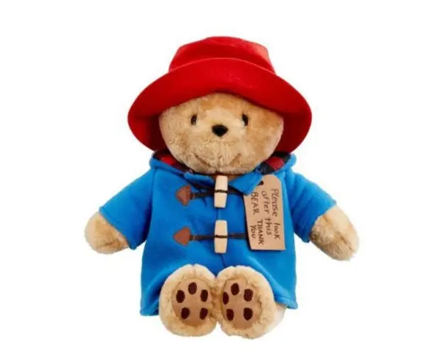 Ursuletul Paddington cu haina albastra, 30 cm