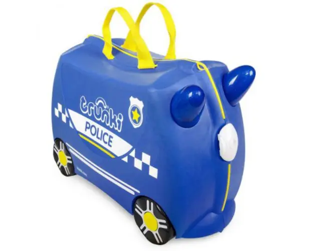 Valiza Trunki PERCY - Masina de politie