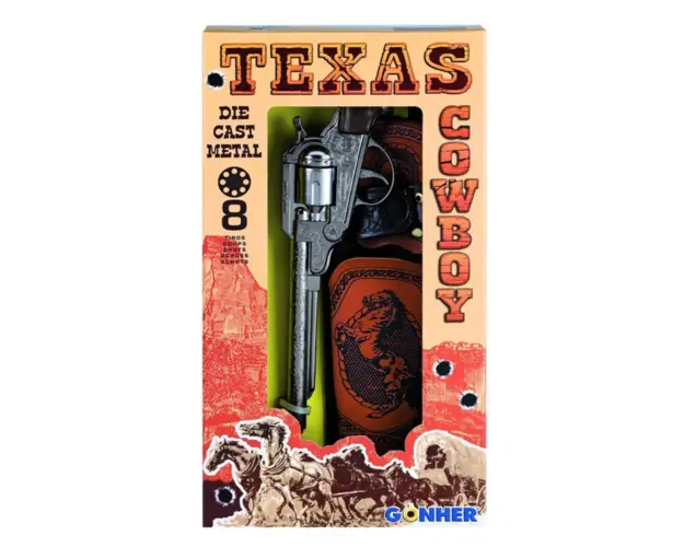 Revolver cu toc si capse Gonher Wild West