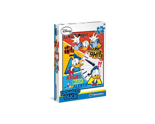 Puzzle 180 piese Clementoni Donald Duck