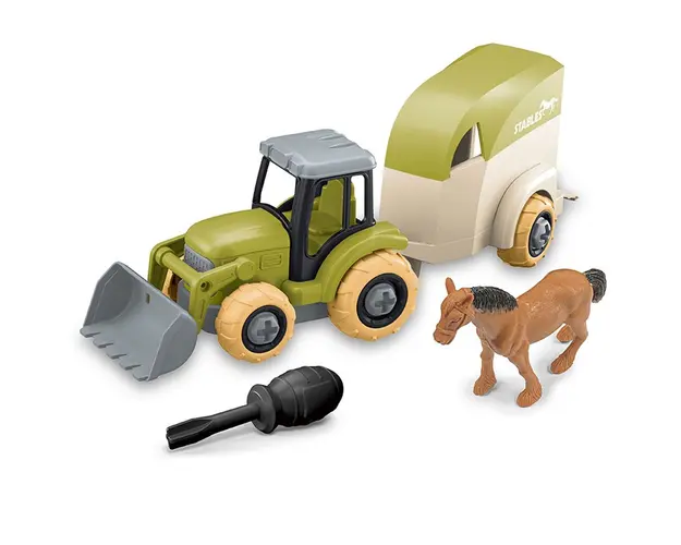 Tractor de asamblat cu remorca pentru cai Ocie
