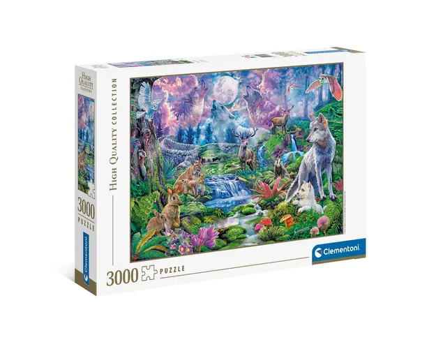 Puzzle 3000 piese Clementoni High Quality Collection Moonlight Wild