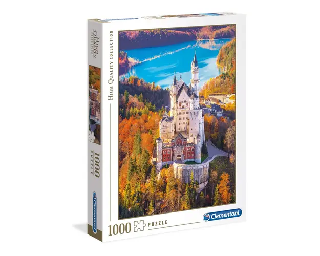 Puzzle Clementoni 1000 piese Castelul Neuschwanstein