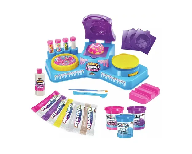 Set creativ produse patiserie cu slime CrazArt Bakery Cracle Bash Cra-Z-Slimy 60028