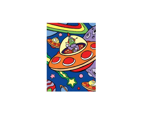 Prima mea pictura pe numere Royal Brush Junior Spatiul Cosmic 23x30 cm