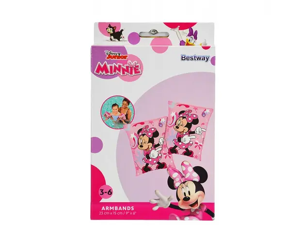 Aripioare de inot gonflabile Bestway Minnie Mouse 23/15 cm
