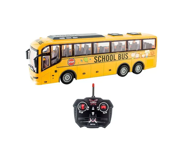 Autobuz scolar cu telecomanda Ocie City Bus 1:30