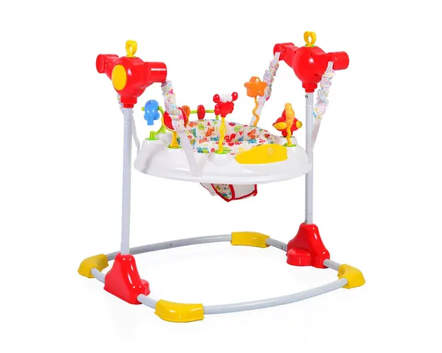 Centru de activitati cu jumper Moni Vista white