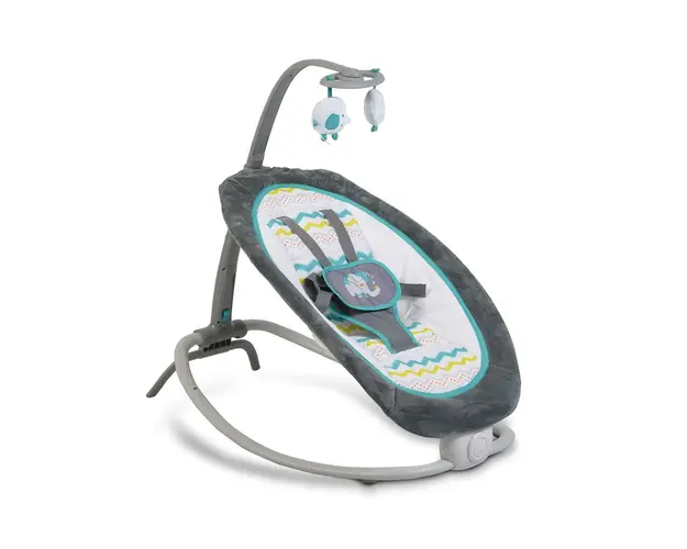 Balansoar cu vibratii pentru bebelusi Cangaroo Remy 2020 Turquoise