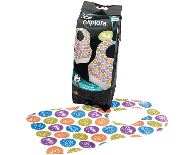 Bavete de unica folosinta Tommee Tippee 20 buc