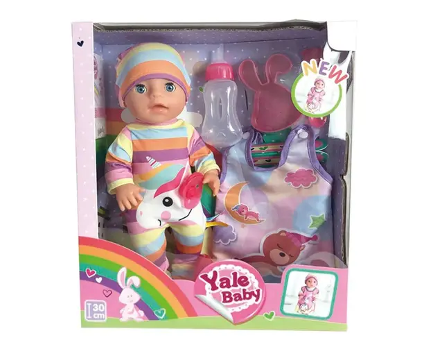Bebelus care face pipi cu sac de dormit Yale Baby 30 cm